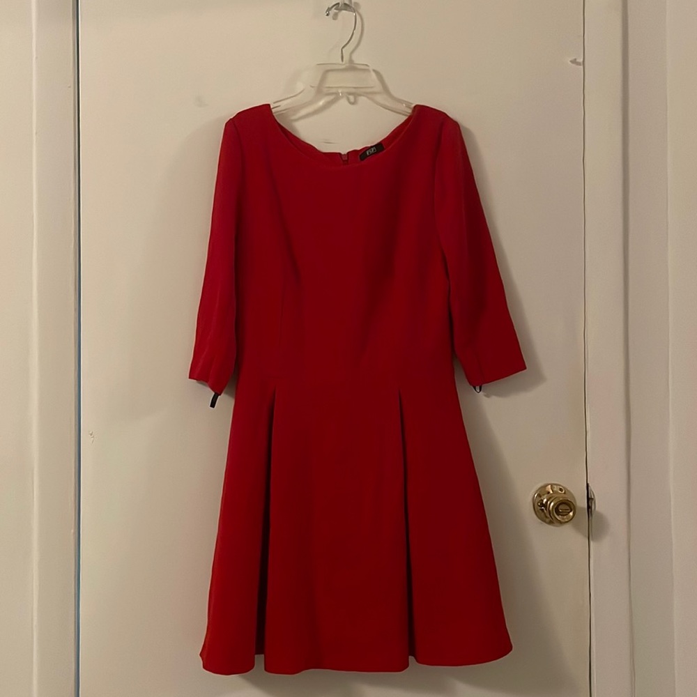 Women’s half sleeve swing dress vintage cocktail party dress
